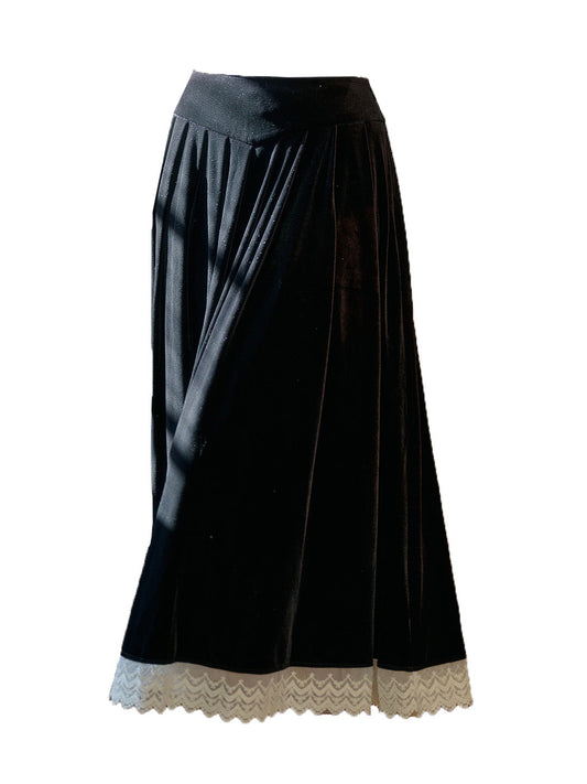 Ophelia 拼接蕾絲裙