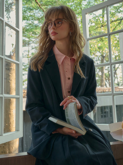 Matilda 簡約通勤翻領西裝