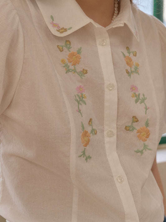 Alaiya lace paneled cutout puff sleeve dress