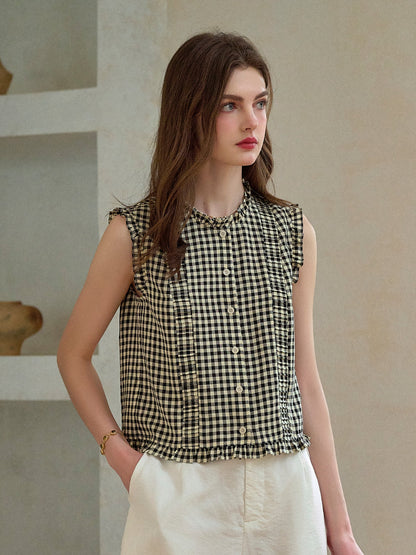 Alaiya lace paneled cutout puff sleeve dress