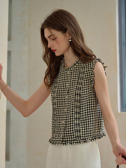 Alaiya lace paneled cutout puff sleeve dress