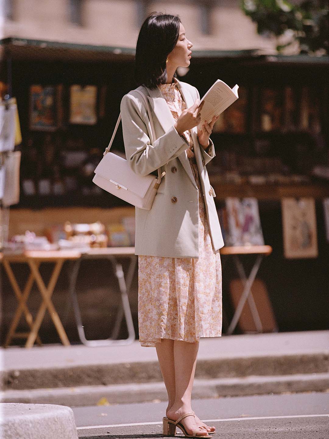 Simple Retro 腋下手提包