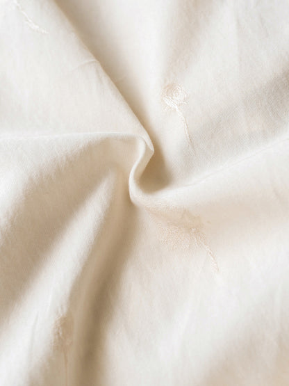 Marianna 法式方領刺繡背心連衣裙