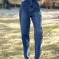 Emberly Light Wash Cotton Carrot Jeans