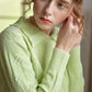 Jasmine 綠色針織短款毛衣/SIMPLERETRO
