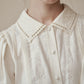 Bblythe 白色維多利亞刺繡襯衫