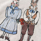 兔子刺繡連帽衛衣