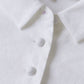 Laney 白色繫帶泡泡袖襯衫