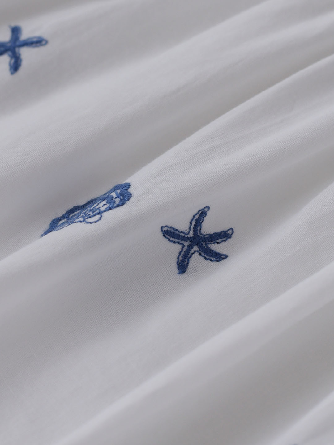 【Pre-order】Marina 原創貝殼刺繡吊帶連衣裙