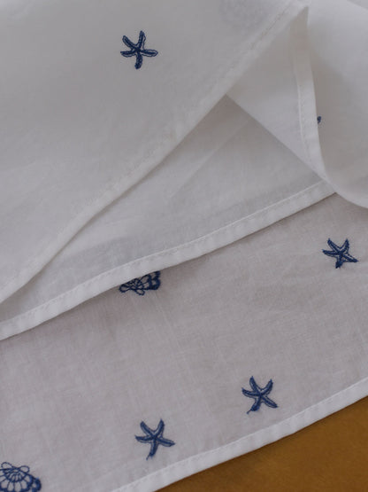 【Pre-order】Marina 原創貝殼刺繡吊帶連衣裙