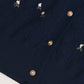 Ally 藍色鉤花刺繡針織外套/SIMPLERETRO